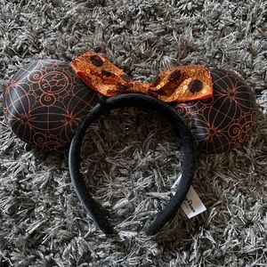 Disney Parks Halloween Spiderweb Ear Headband